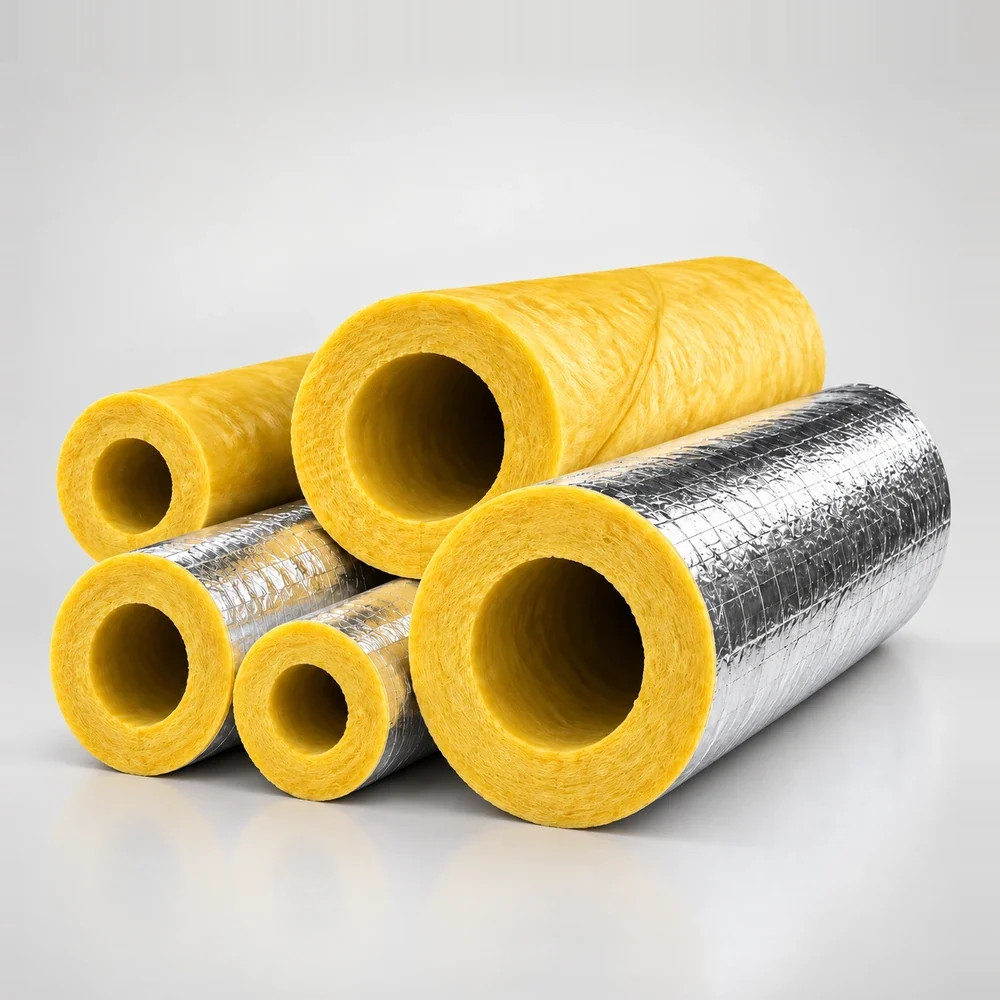 Glass Wool Pipe Section