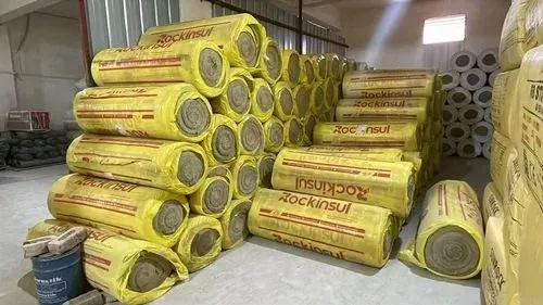 Rockwool rolls in the SGPL warehouse